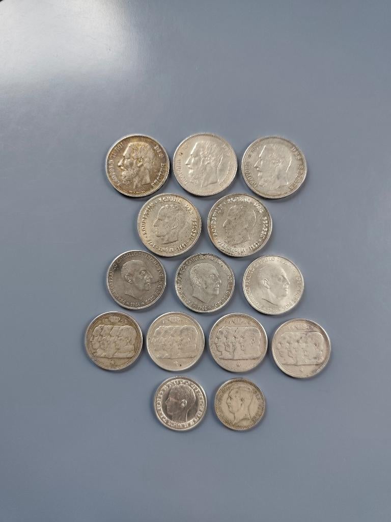 Lot piéces de monnaies en Argent, Enlèvement ou Envoi, Argent