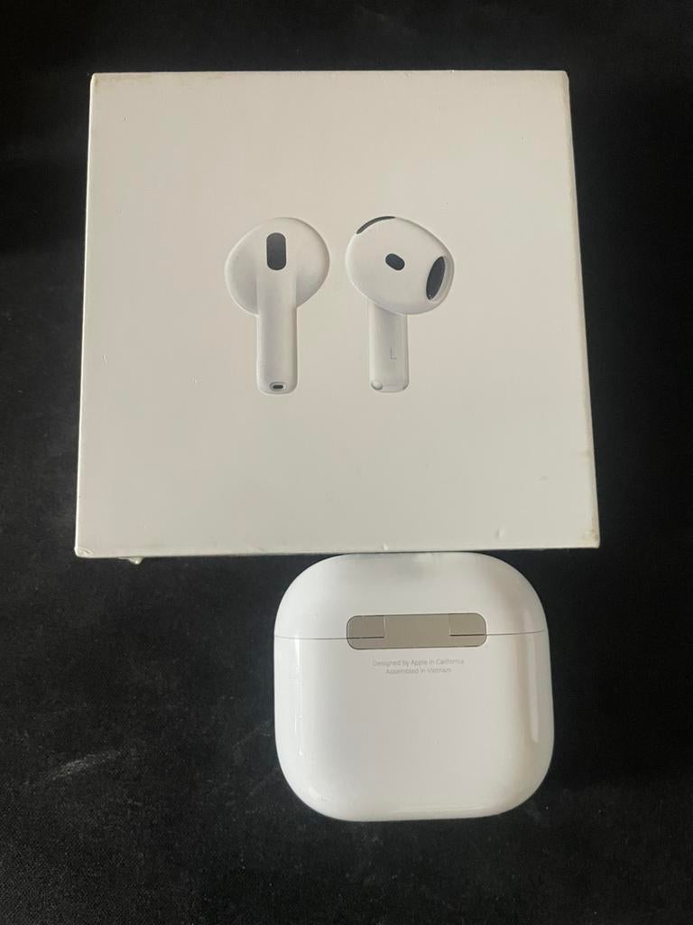 airpods 4de generatie, Télécoms, Téléphonie mobile | Écouteurs, Enlèvement, Neuf, Intra-auriculaires (Earbuds), Bluetooth