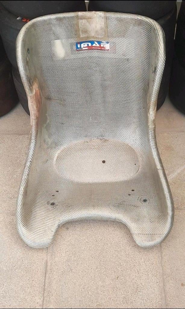 Karting - kart stoeltje - IMAF Racing Seat - mooie staat, Enlèvement, Utilisé, Pièces Kart