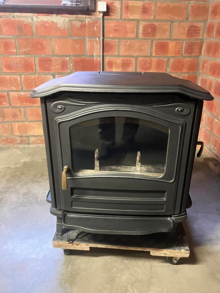 Houtkachel Efel Symphony., Huis en Inrichting, Kachels, Ophalen, Gebruikt, Houtkachel, Vrijstaand