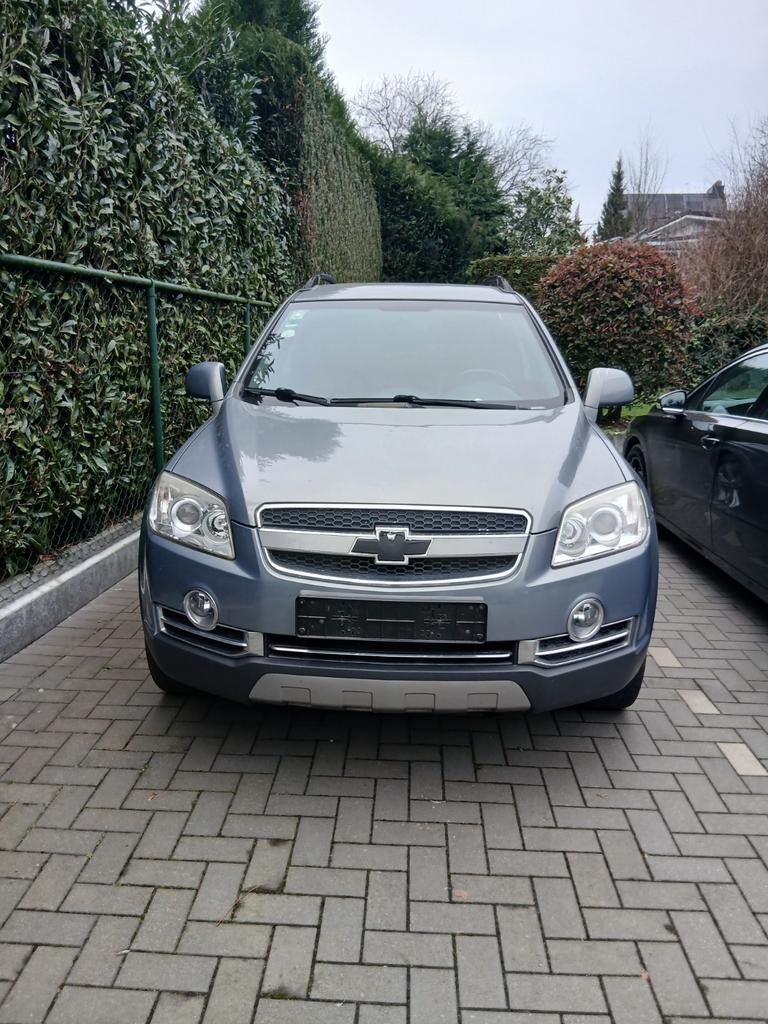 Chevrolet Captiva 2010 2000 Diesel, Autos, Cuir, Argent ou Gris, Achat, Cruise Control