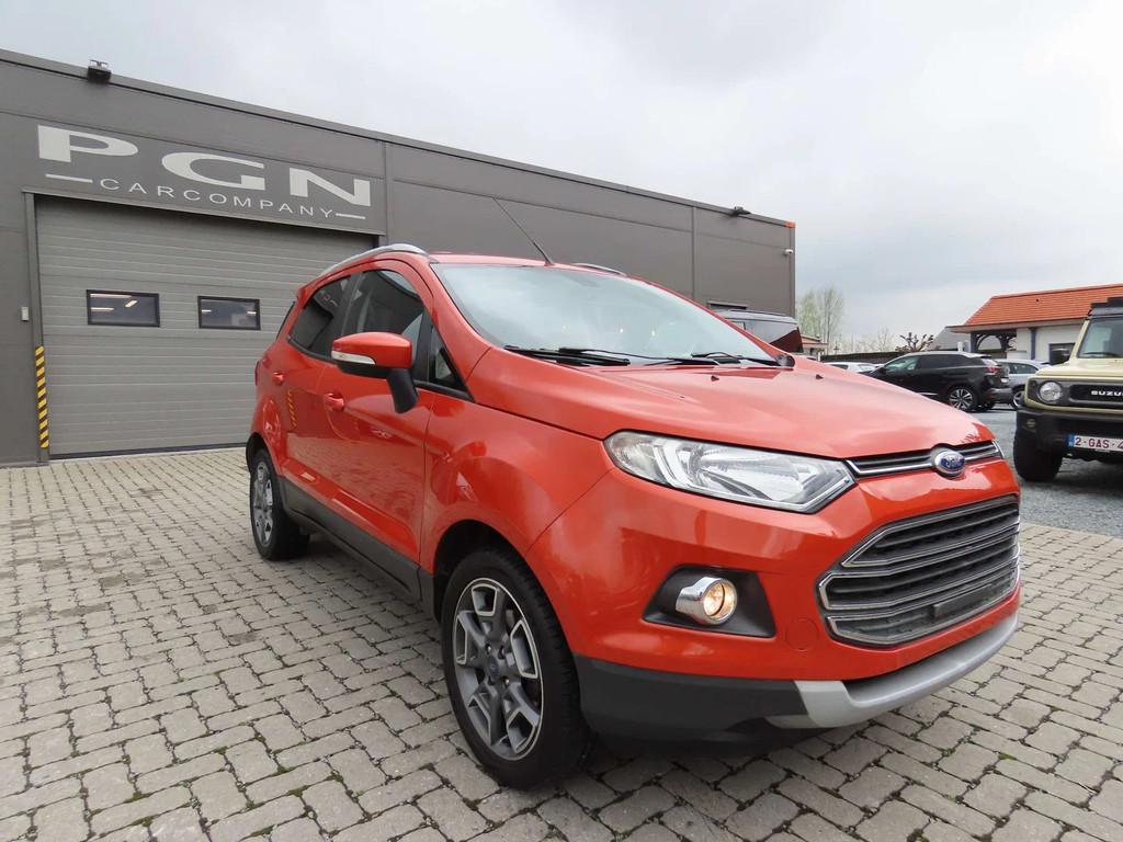 Ford EcoSport Ecosport 1.0 EcoBoost 4x2 Titanium (bj 2016), Gebruikt, Ecosport, Bruin, Bedrijf