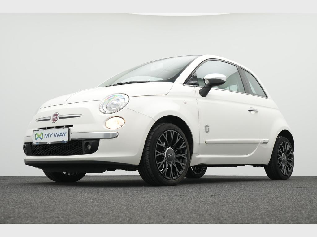 Fiat 500 500 1.2i Lounge, Auto's, Fiat, Wit, Bedrijf, Handgeschakeld, 119 g/km