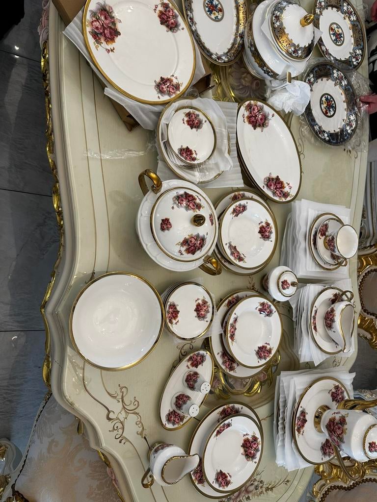 Service complet Royal Albert –12 personnes–77 pièces, Antiquités & Art, Antiquités | Services (vaisselle) complet, Enlèvement