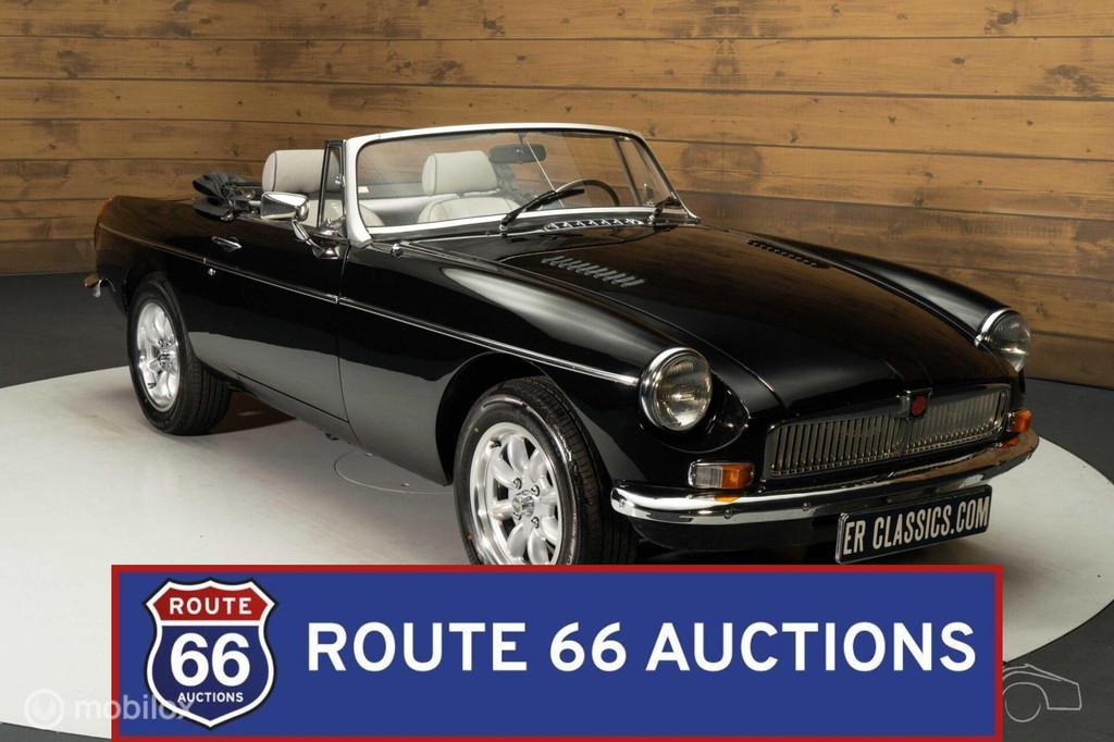 MG MGB V8 Cabriolet | 1980 | Route 66 Auctions, Autos, Achat, Entreprise, Boîte manuelle, Autre carrosserie