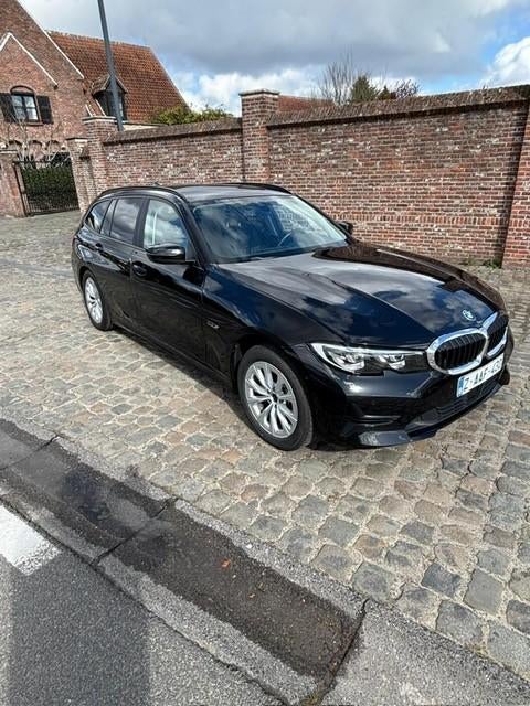 Bmw 320E Break Automaat Euro 6 Bj. 2022, Auto's, Zwart, Leder, Bedrijf, Break