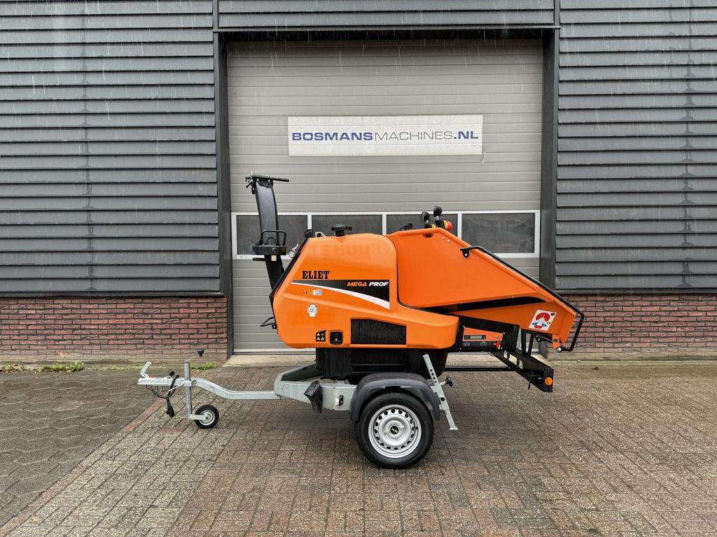 Eliet mega prof onroad mobiele versnipperaar / hakselaar, Broyeur
