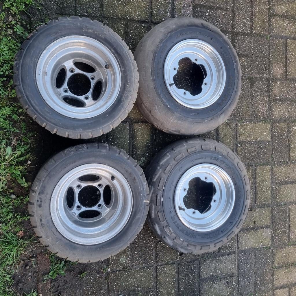 Yamaha quad alu velgen, Ophalen