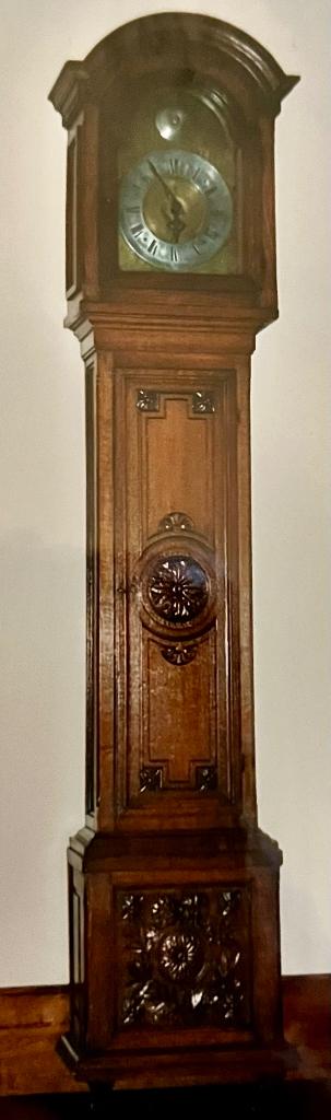 Antieke staande klok, Antiek en Kunst, Ophalen