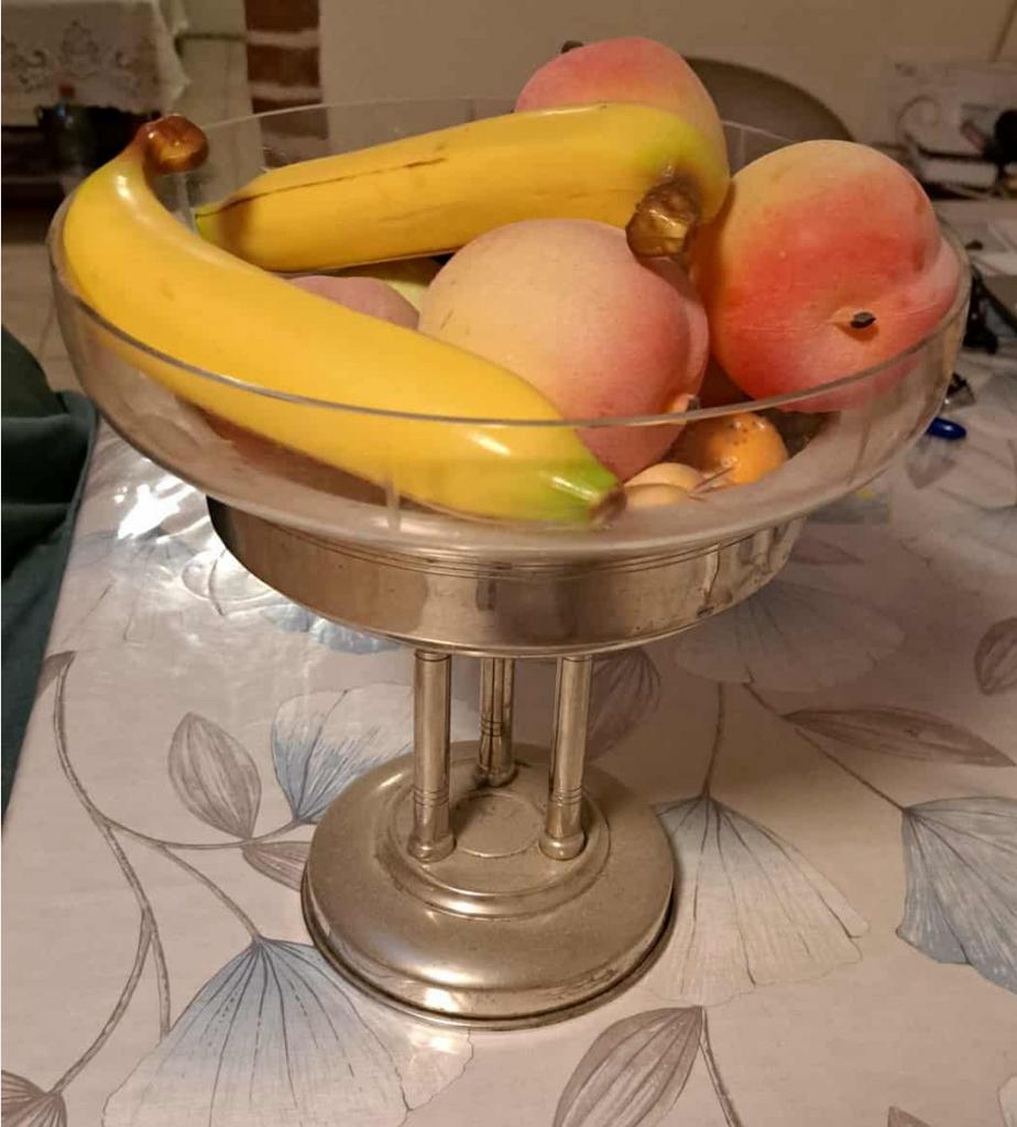 Schaal met nep fruit, Antiek en Kunst, Ophalen