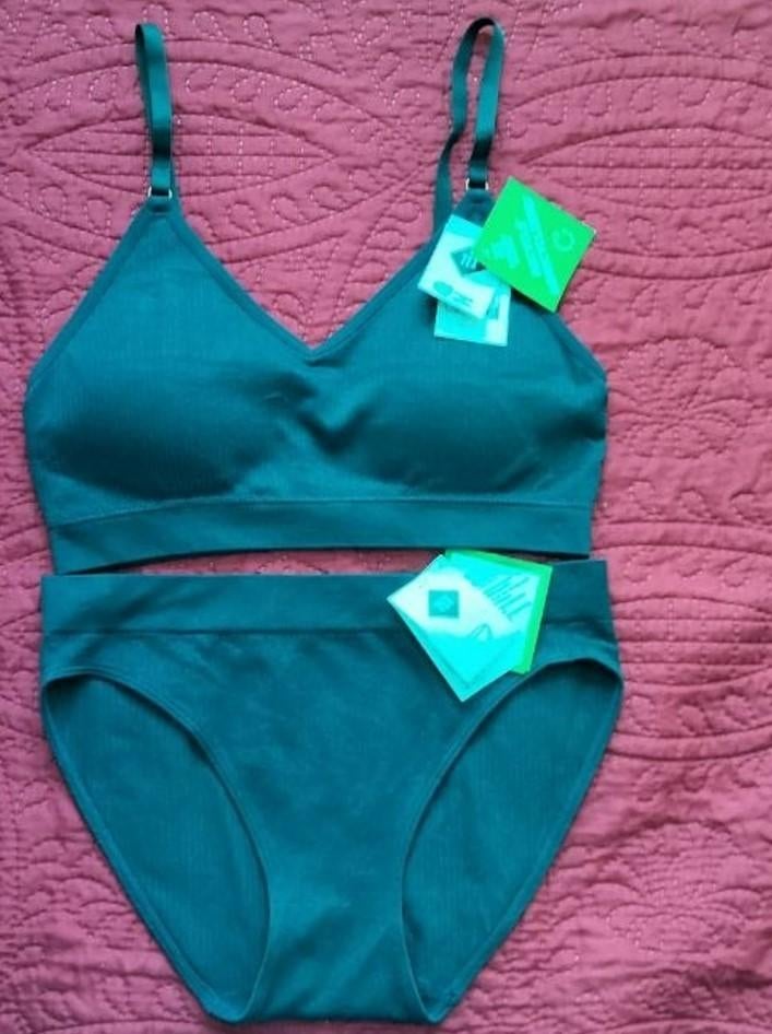 Dames set (bh + slip) maat S – shaping – nieuw – groen, Kleding | Dames, ANDERE, Ophalen of Verzenden, Groen, BH