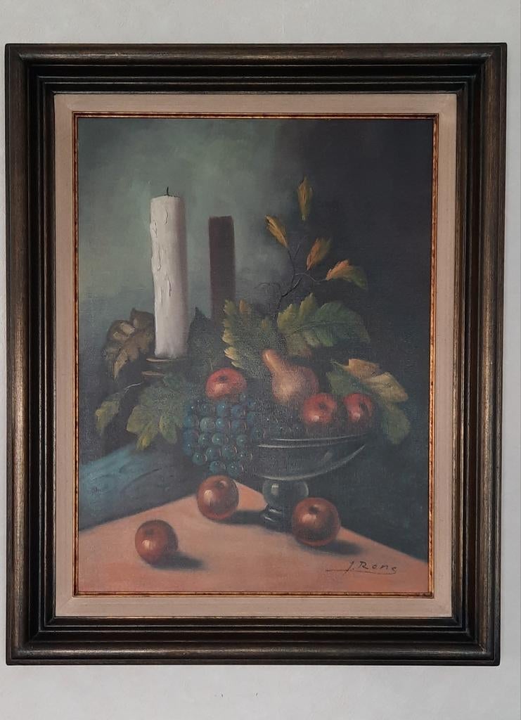 Schilderij - RENS, Antiek en Kunst, Ophalen