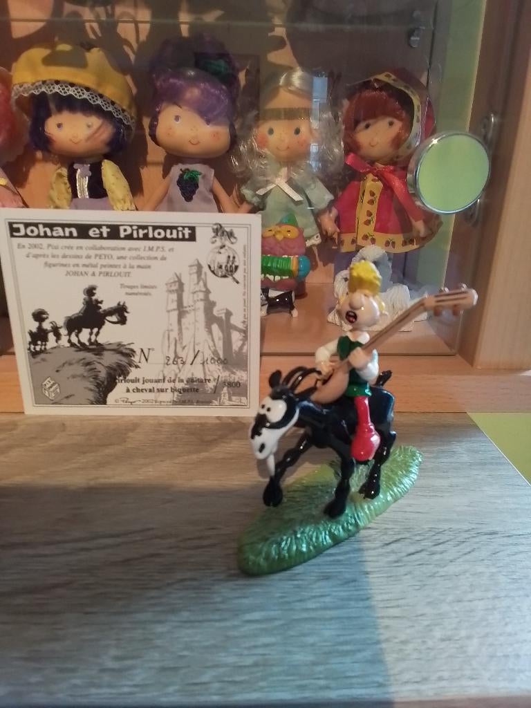 Pirlouit figurine pixi neuve avec certificat d’authenticité, Enlèvement, Neuf, Autres types
