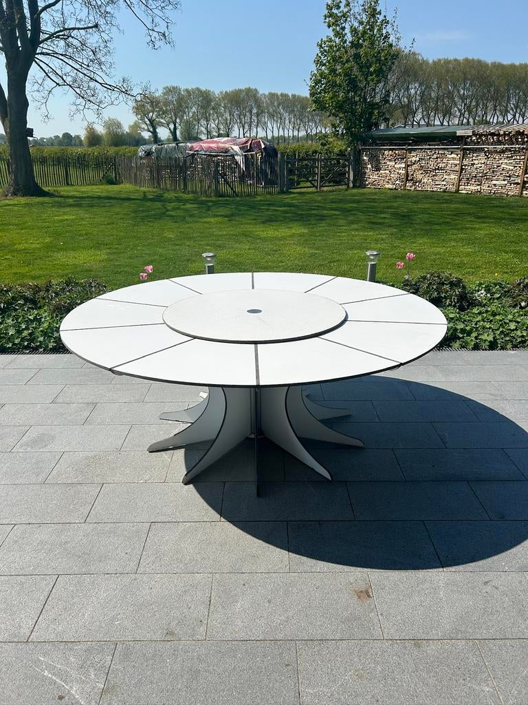 Extremis Artur tafel, Tuin en Terras, Tuintafels, Gebruikt, Rond, Overige materialen, Ophalen