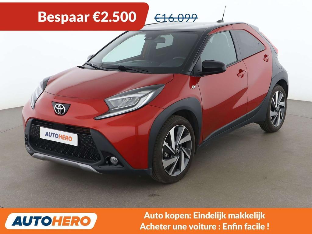 Toyota Aygo X 1.0 Play (année de construction 2022), Autos, Toyota, Rouge, 998 cm³, Euro 6, 110 g/km