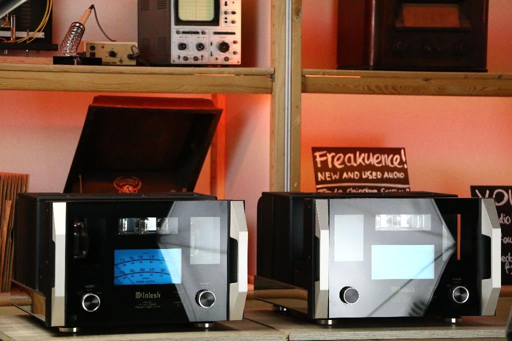 McIntosh MC451 mono's. TRADE.INRUIL OK. Zeer jong! Dealer., TV, Hi-fi & Vidéo, Enlèvement ou Envoi, Comme neuf, Stéréo