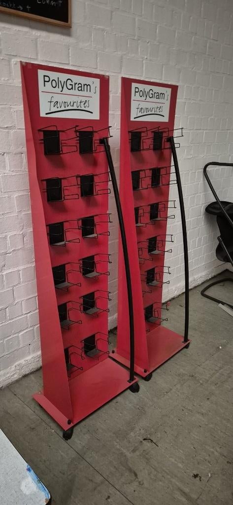 Vintage CD Display kast - Polygram, Huis en Inrichting, Ophalen, Kunststof, Gebruikt, 75 tot 150 discs