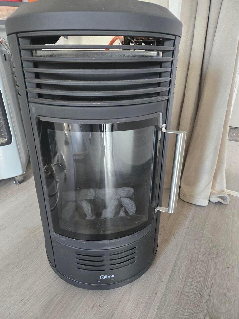 Gaskachel clima, Ophalen, Gaskachel