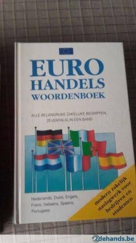 Euro Handelswoordenboek, Boeken, Woordenboeken, Ophalen of Verzenden, Nieuw, Duits