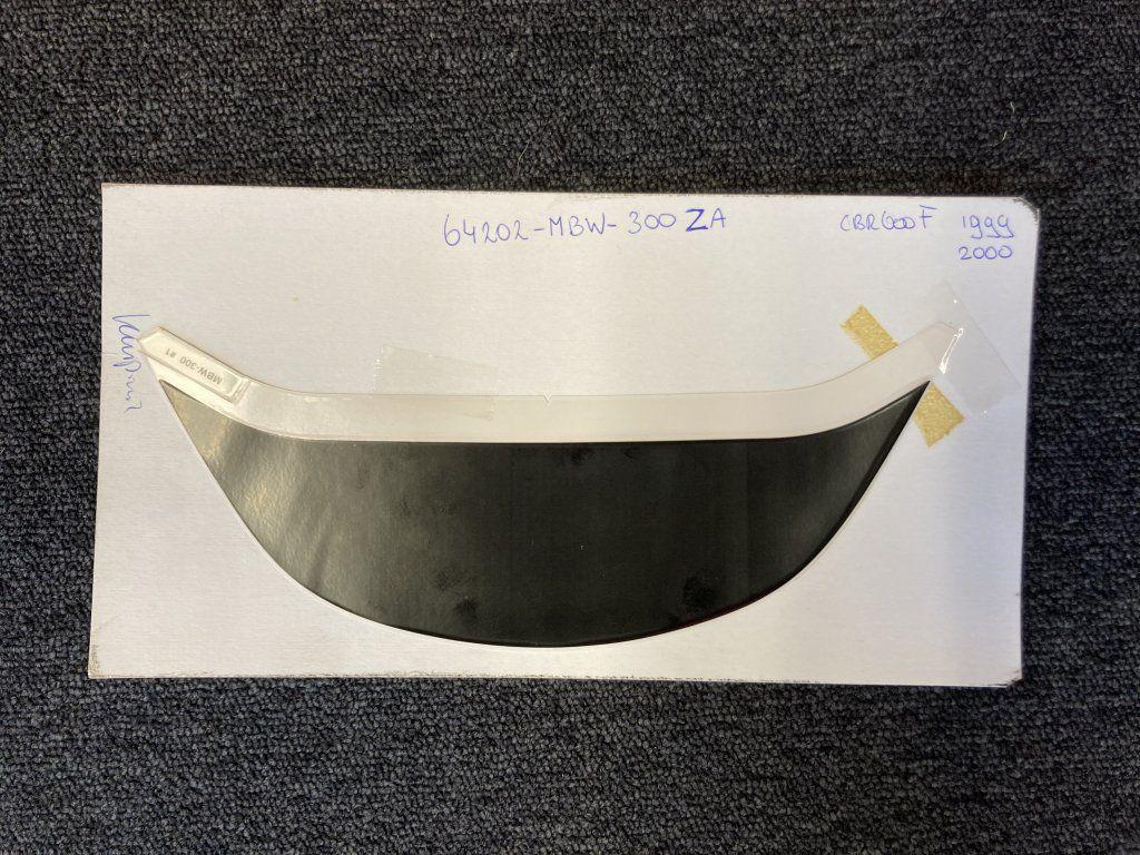 CBR600F 1999 2000 sticker kuipruit nieuw zwart pc33, Motos, Pièces | Honda, Neuf, Enlèvement ou Envoi