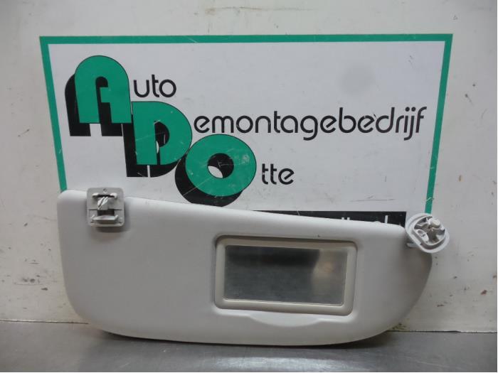 Pare-soleil d'un Peugeot 206 (206 98-), -, Utilisé, -, Peugeot