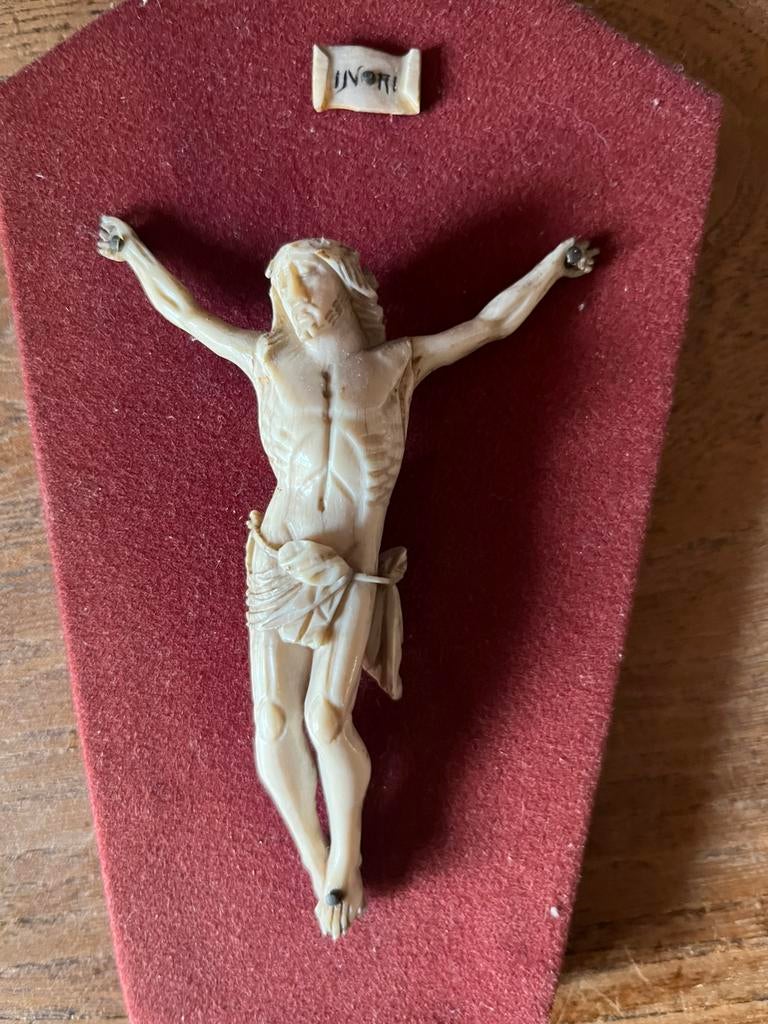 Antiek ivoren kruisbeeld, Antiek en Kunst, Verzenden