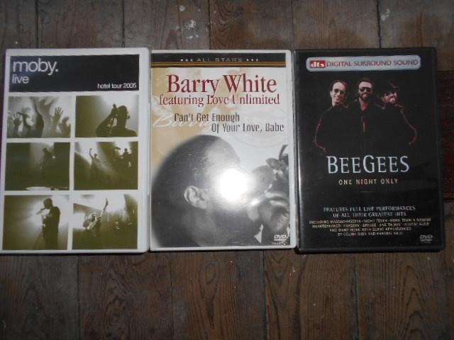 DVD's Muziek en optredens /2 voor 5 €., Cd's en Dvd's, Ophalen of Verzenden, Zo goed als nieuw