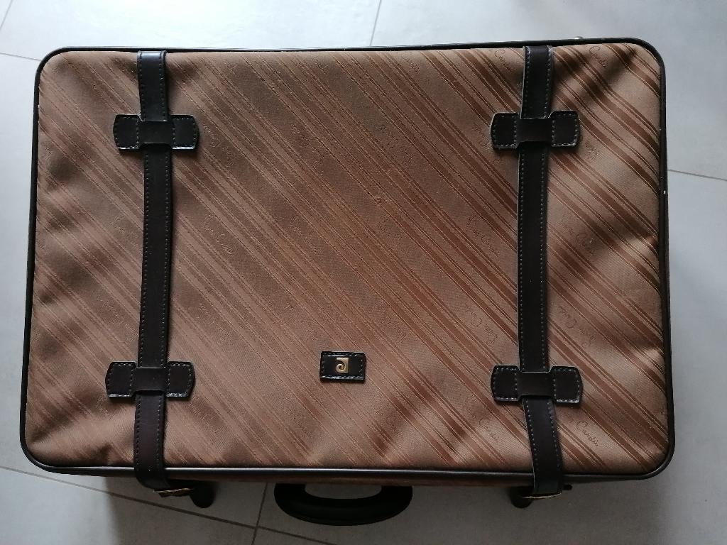 Vintage PIERRE CARDIN koffer, Handtassen en Accessoires, Koffers, Gebruikt, Overige materialen, 60 tot 70 cm, 45 tot 55 cm, Slot