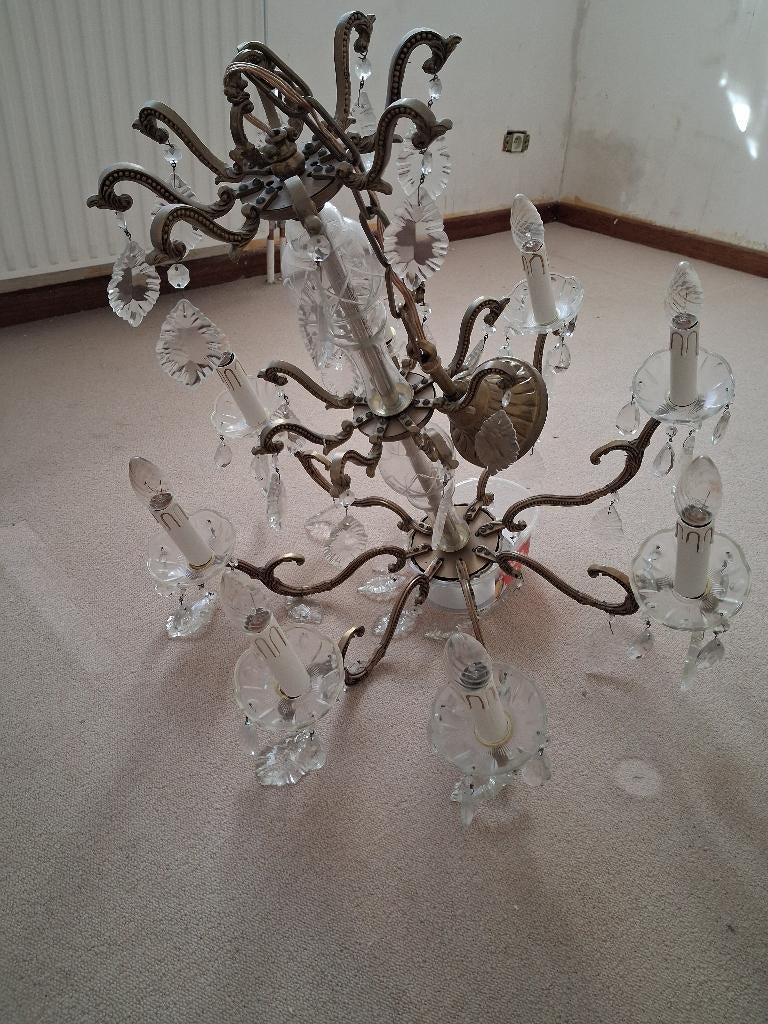 Antieke kroonluchter, Antiek en Kunst, Antiek | Verlichting, Ophalen