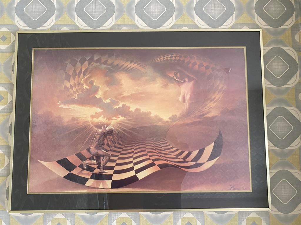 KADER naakte man & vrouw 106 cm breed, Ophalen