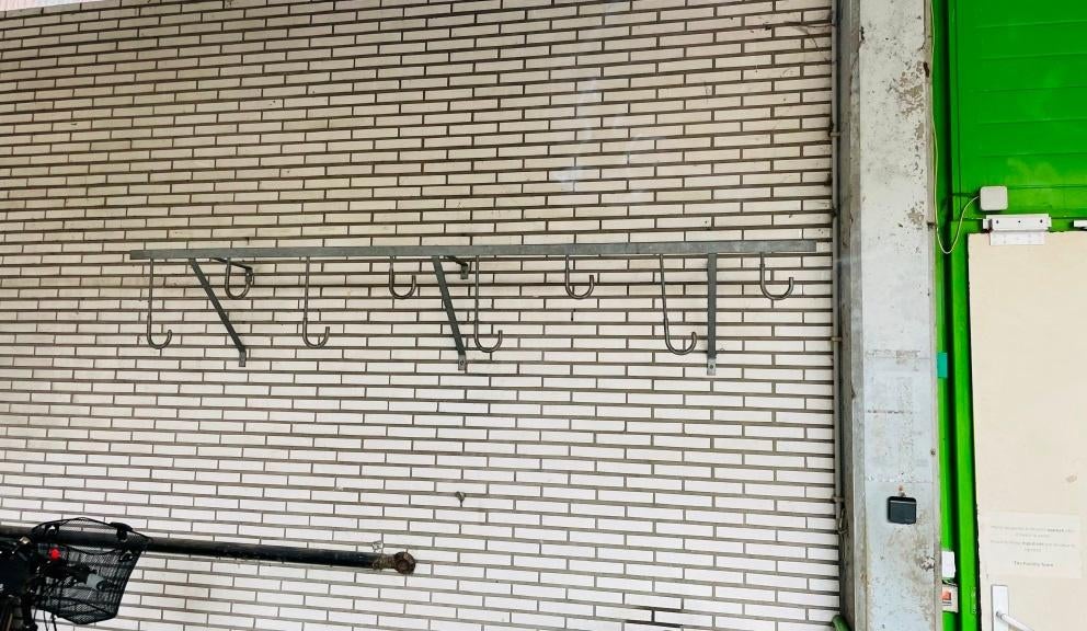 Porte-vélos mural pour 8 vélos, Enlèvement, 3 vélos ou plus, Utilisé, Accessoire porte-vélos