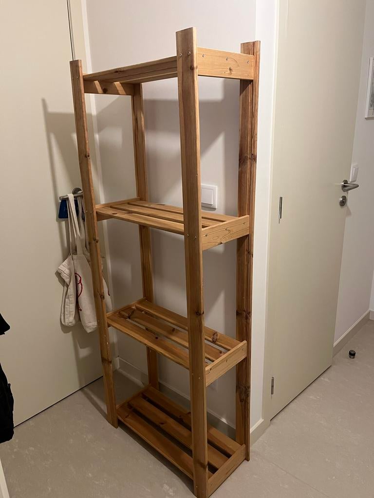 Etagère bois Ikea, Enlèvement, Utilisé