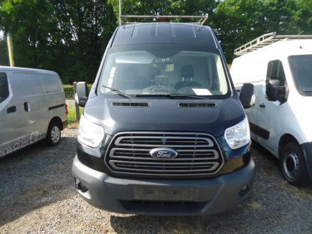 Ford Transit l3h3 ,2.2d ,155 pk ,174 dkm ,,airco ,cruise,tre, Euro 5, Stof, Gebruikt, Zwart