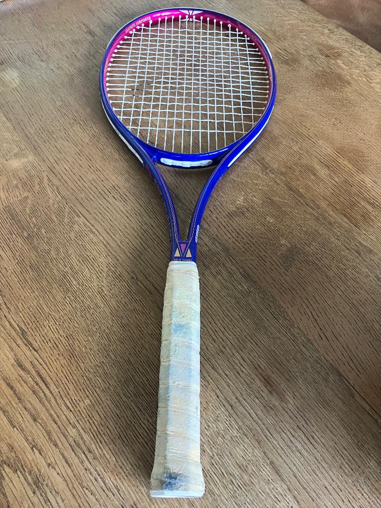 Rucanor tennis racket met hoes, Sport en Fitness, Ophalen, Gebruikt, Racket