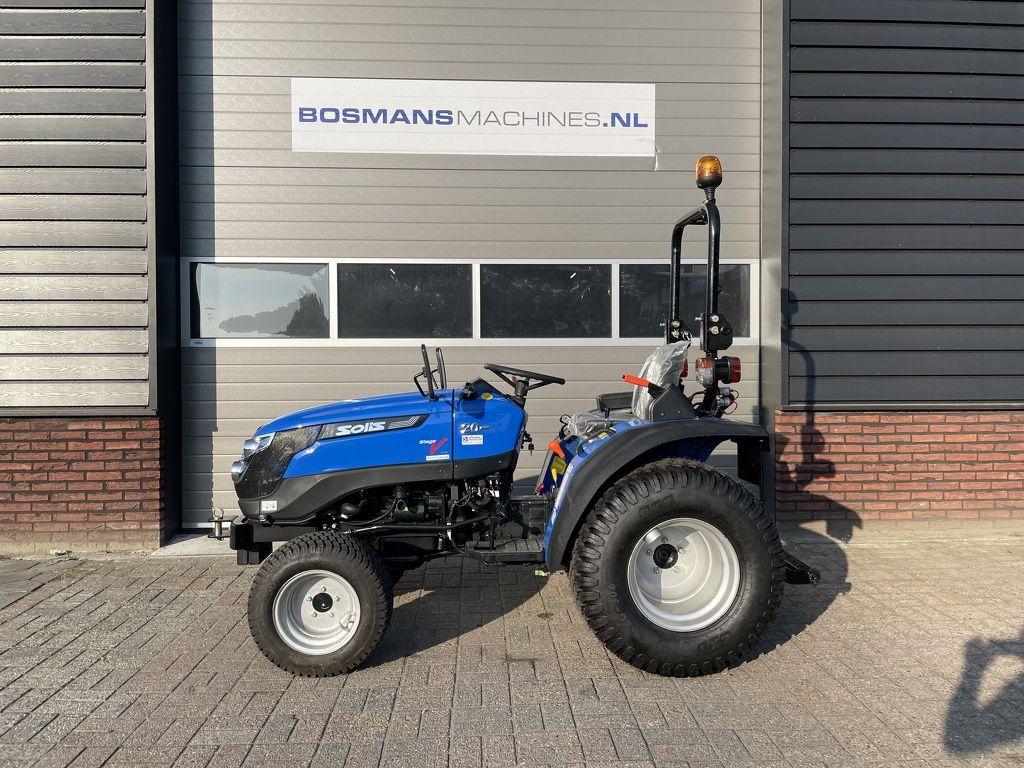 Solis 20 4WD (18.5 PK mitsubishi) minitractor NIEUW gazonban, Overige typen