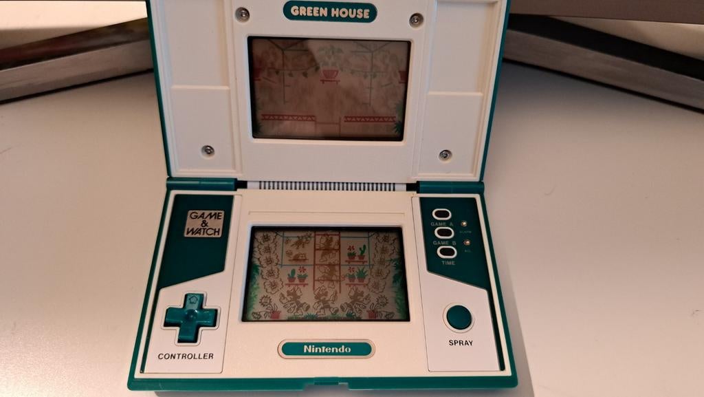 Green House Nintendo Game & Watch in zeer goede staat, Games en Spelcomputers, Ophalen of Verzenden, Zo goed als nieuw