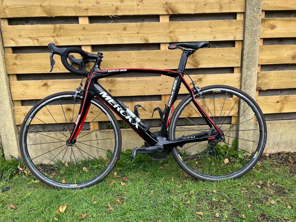 Eddy Merckx EMX-525 -Ultegra DI2- Carbone Taille 56, Comme neuf, Enlèvement, 53 à 57 cm, Carbone