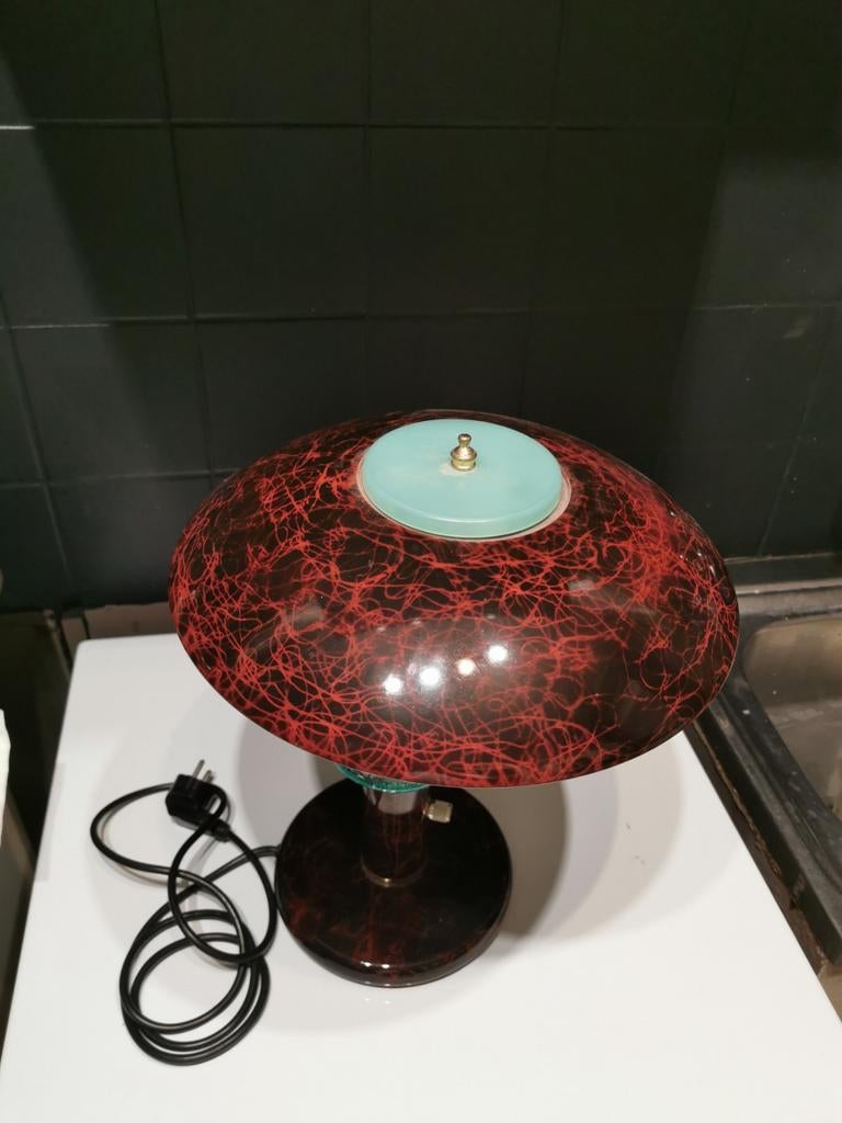 Bureau lamp. Vintage. Paddestoel model., Ophalen of Verzenden