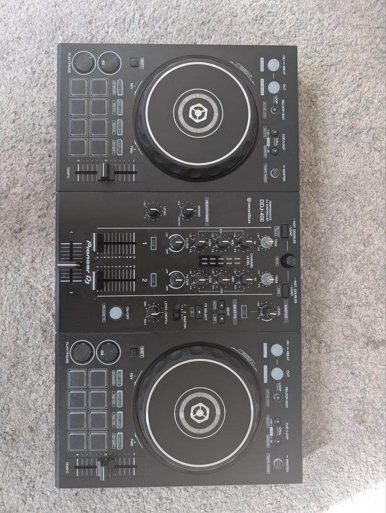 Pioneer DDJ400 & Koffer & Beschermhoes, Muziek en Instrumenten, Dj-sets en Draaitafels, Pioneer, Ophalen of Verzenden