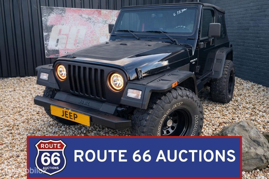 Jeep Wrangler | 2002 | Route 66 Auctions, Achat, Entreprise, Boîte manuelle, Autre carrosserie