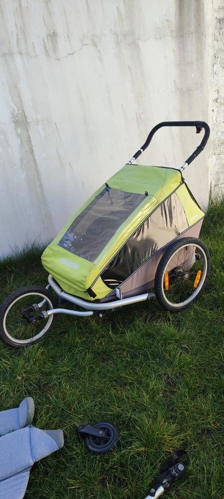 Croozer kids pour 2 enfants, Vélos & Vélomoteurs, Enlèvement ou Envoi, 40 à 60 kg, Pliable, Croozer