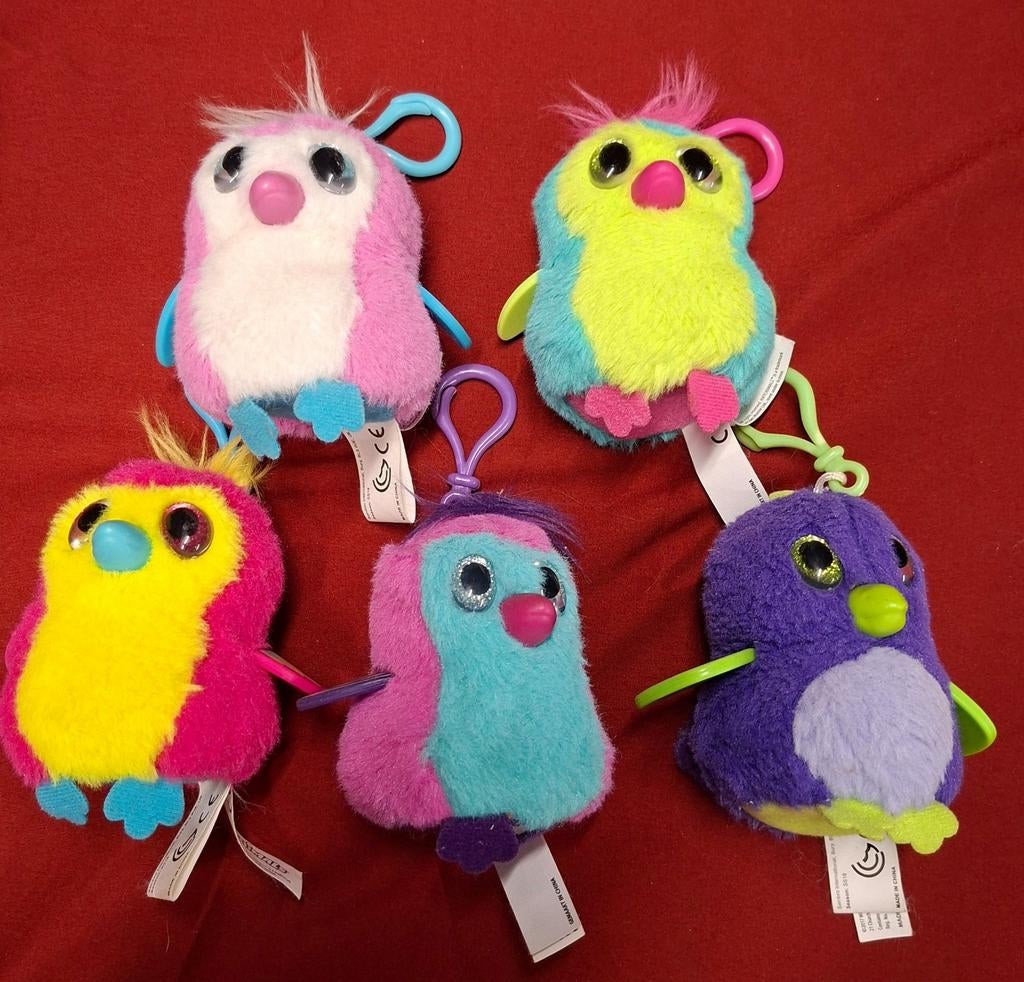 Hatchimals : Knuffel met sleutelhanger, Ophalen of Verzenden