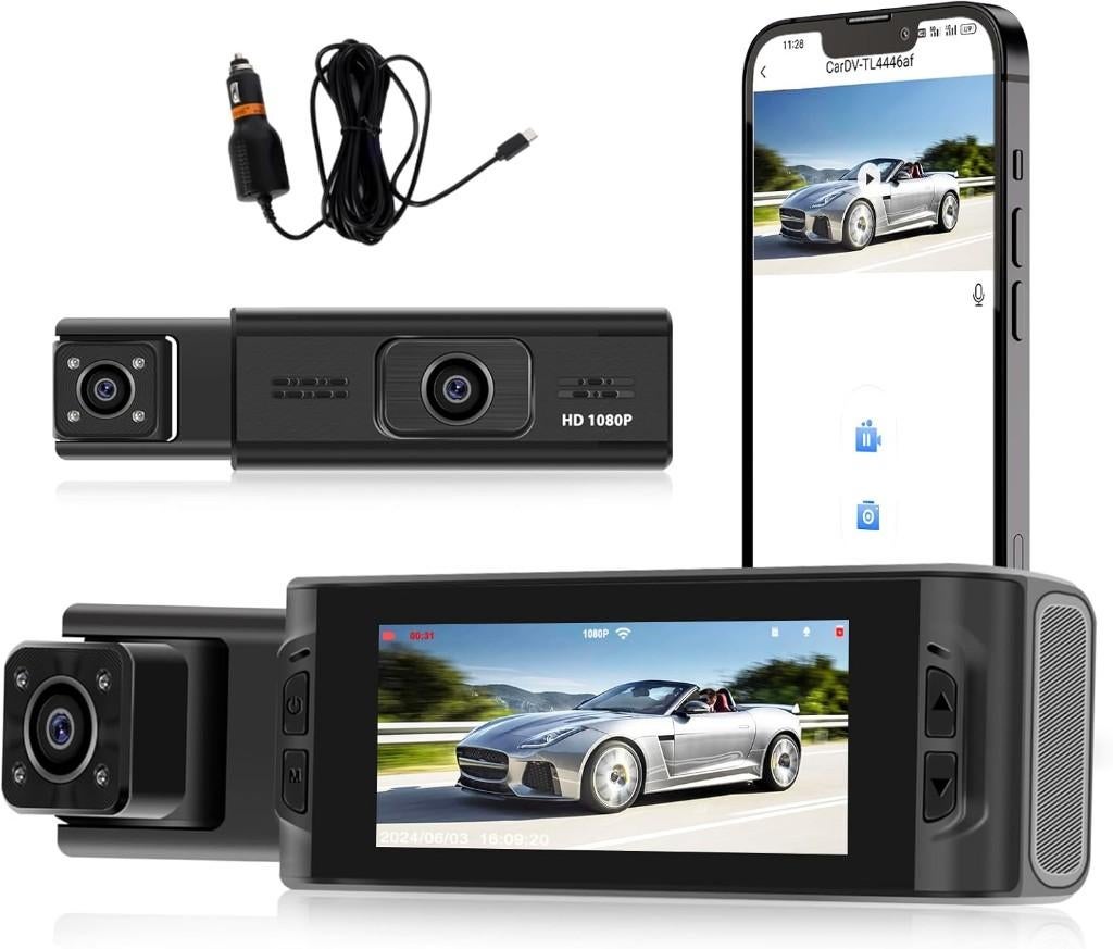 Dashcam Auto WiFi, Ophalen of Verzenden, Nieuw
