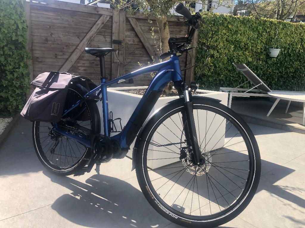 E bike, Fietsen en Brommers, Elektrische fietsen, Ophalen, Zo goed als nieuw, 50 km per accu of meer