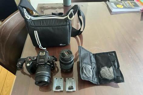 Appareil photo Lumix G5 + objectifs, Ophalen of Verzenden, Gebruikt, Overige Merken