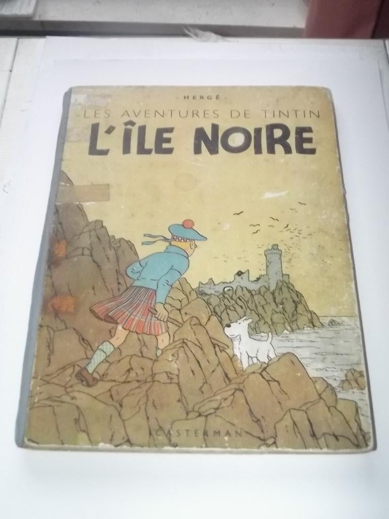 tintin : l'île noire 1946, Livres, BD, Une BD, Enlèvement ou Envoi, Utilisé, Hergé