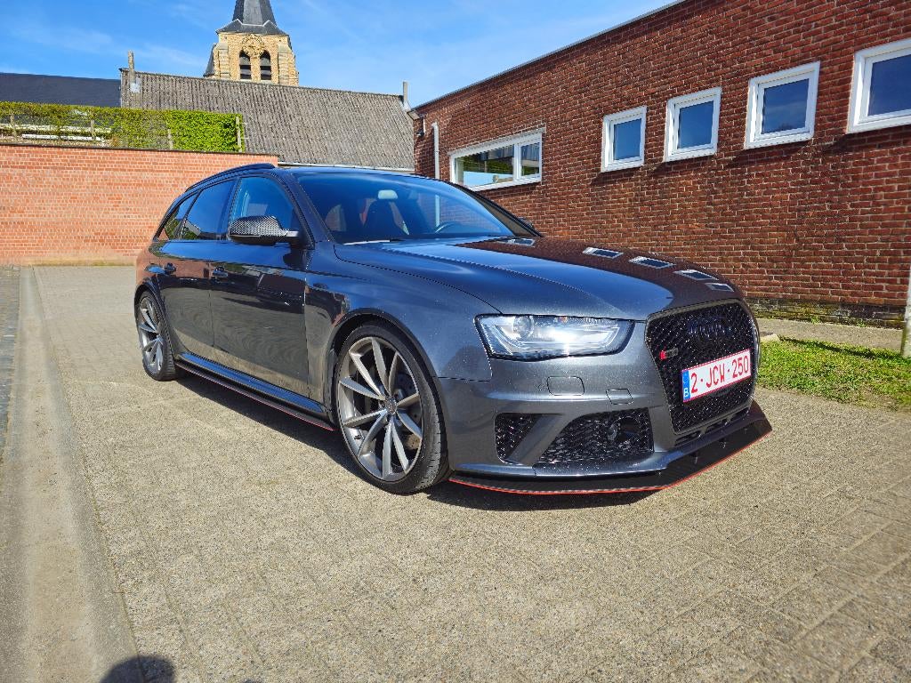 Audi RS4 Avant 4.2 V8 FSI Lichte vracht, Auto's, Audi, Automaat, Euro 5, Break, 2 zetels