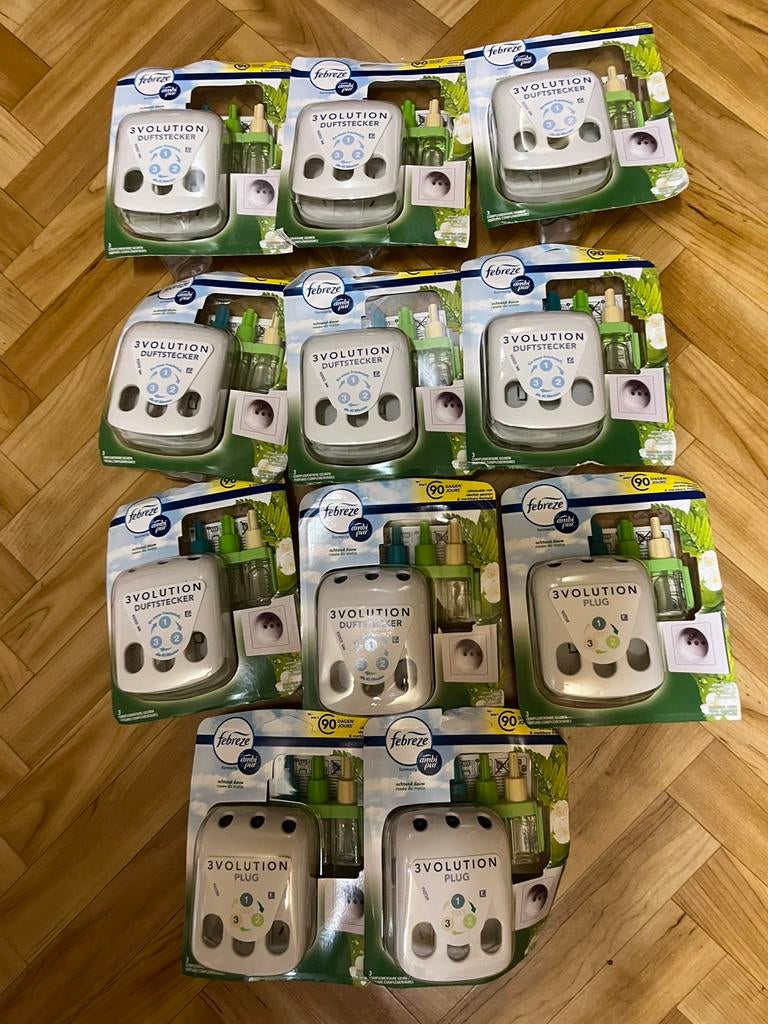 À échanger ou à vendre : 2 x Lenor et 11 x Ambi pur, Maison & Meubles, Produits de nettoyage, Enlèvement, Autres types