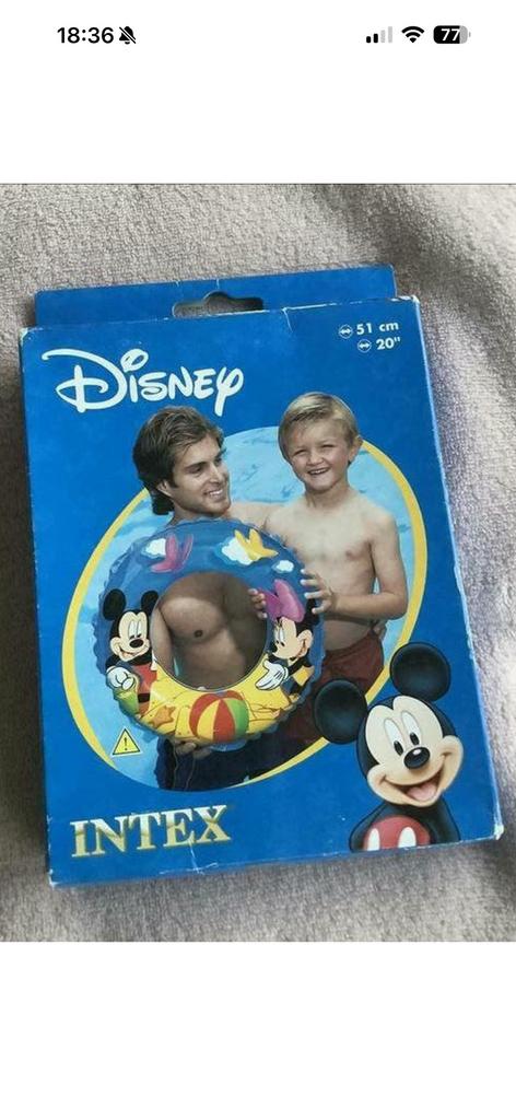 Anneau de bain Disney Mikey Intex, Enfants & Bébés, Enlèvement, Neuf