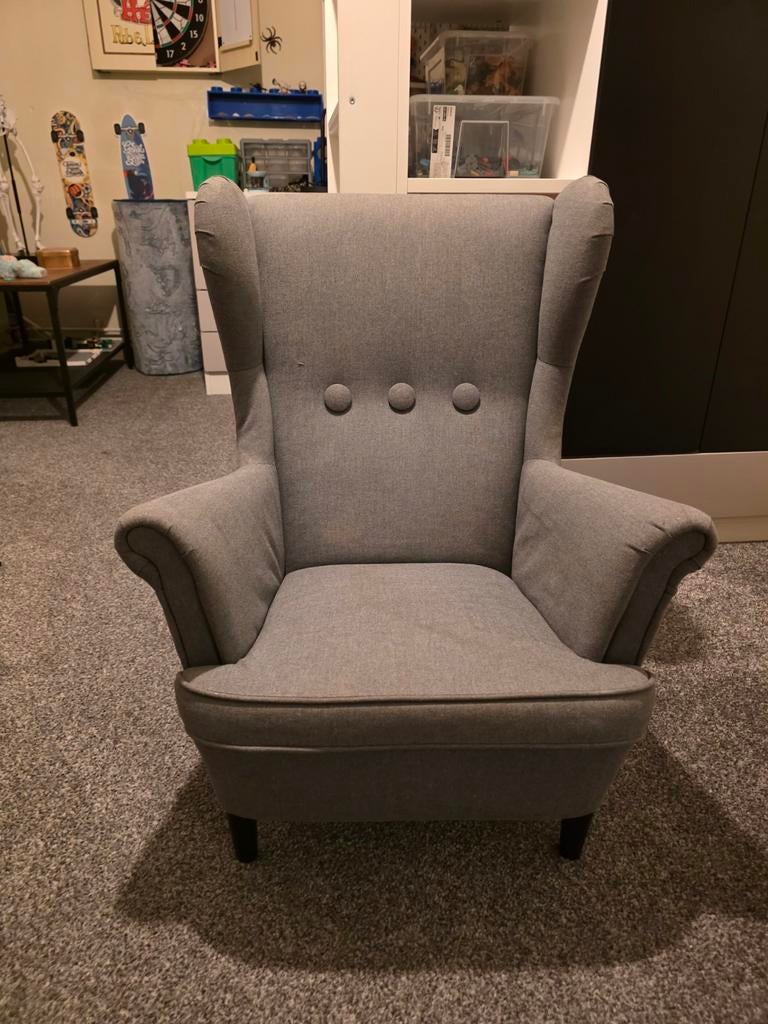 Fauteuil STRANDMON pour enfant 2 sièges IKEA - gris Vissle,, Enlèvement
